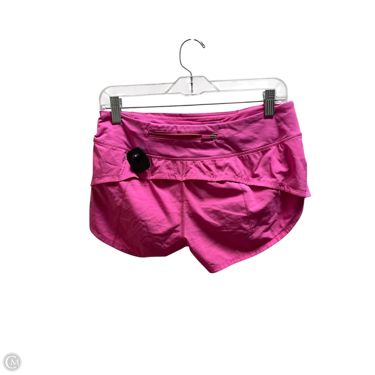 Athletic Shorts By Lululemon In Pink, Size: 6