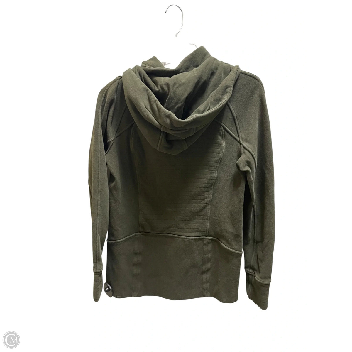 Athletic Jacket By Lululemon In Green, Size: 8