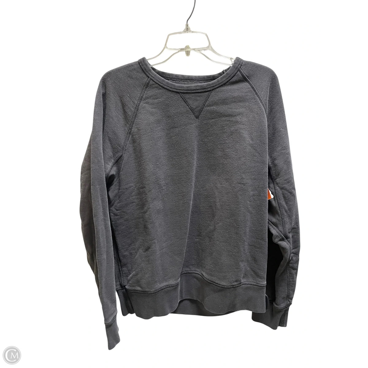 Sweatshirt Crewneck By Madewell In Grey, Size: M