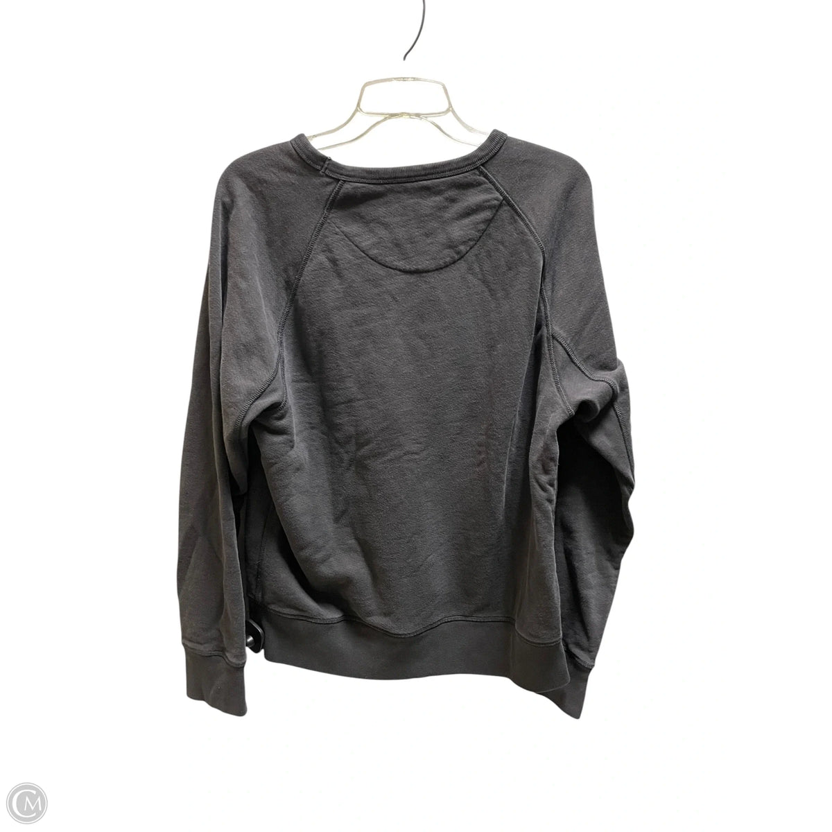 Sweatshirt Crewneck By Madewell In Grey, Size: M