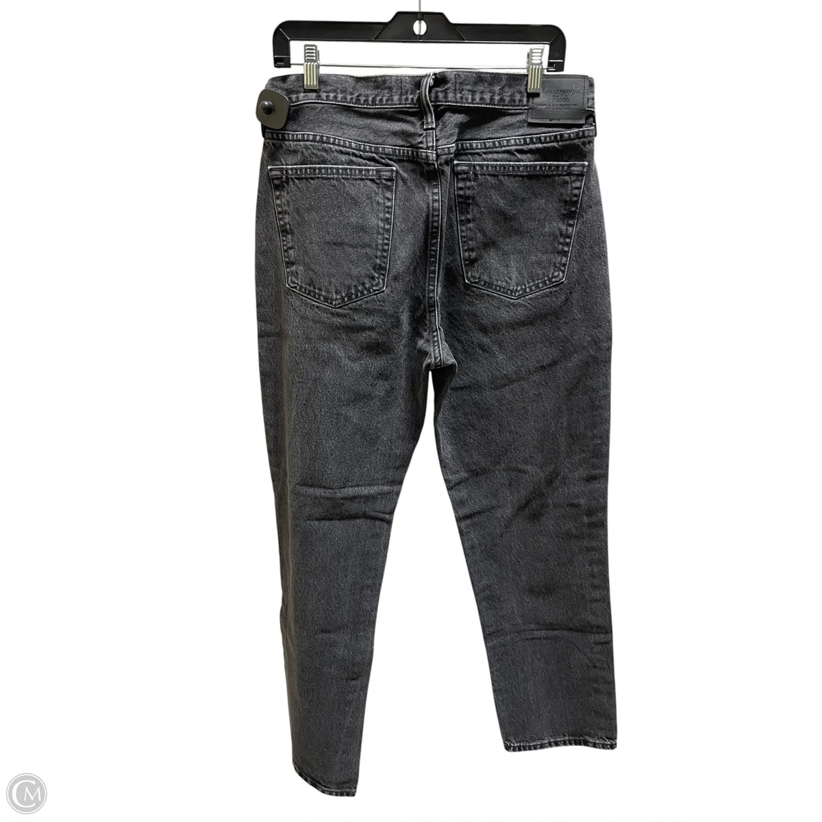 Jeans Wide Leg By Abercrombie And Fitch In Black Denim, Size: 14