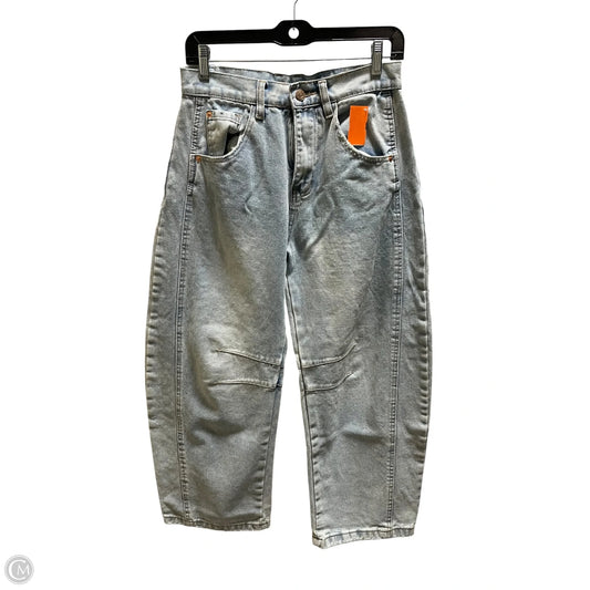 Jeans Wide Leg By Miss Love In Blue Denim, Size: S