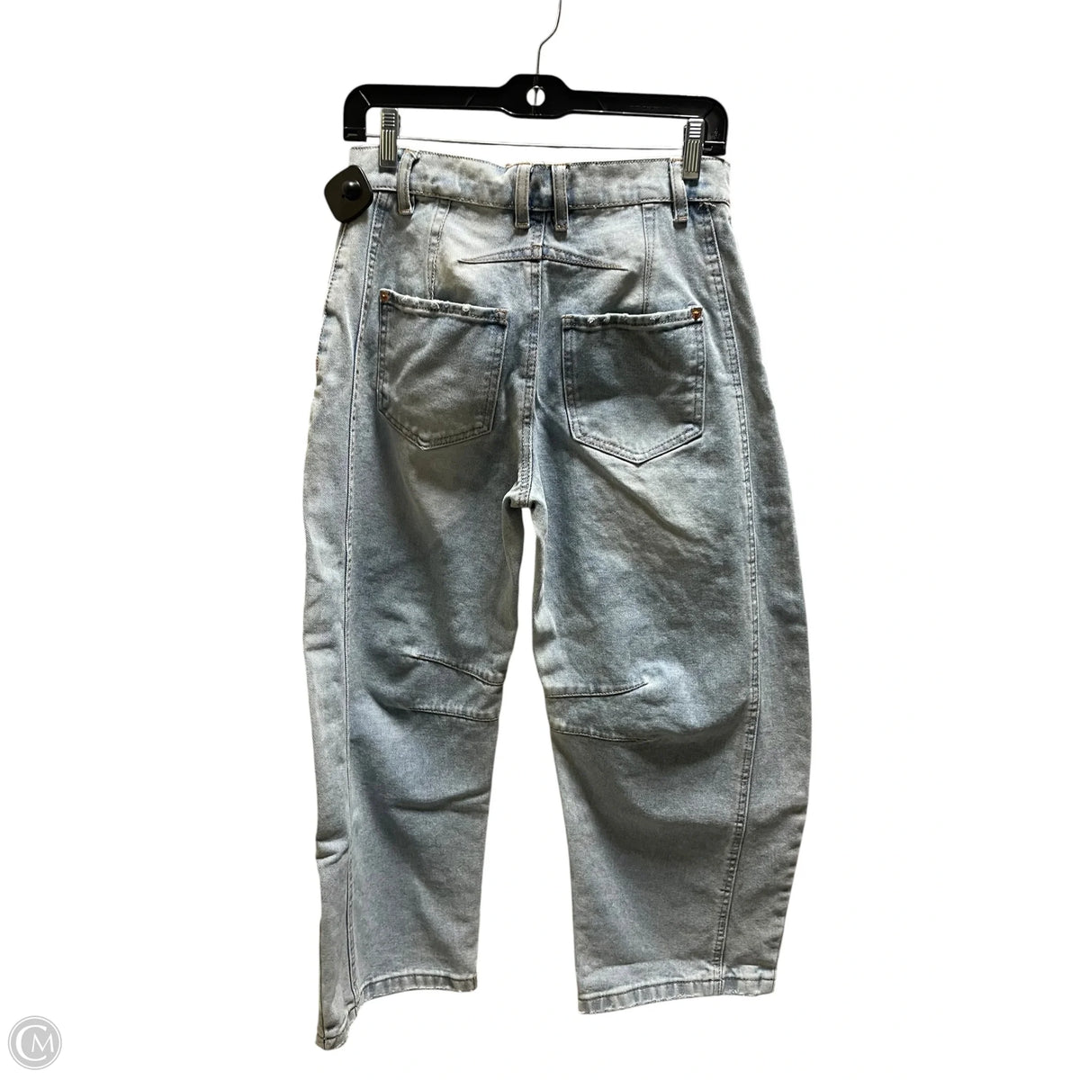 Jeans Wide Leg By Miss Love In Blue Denim, Size: S