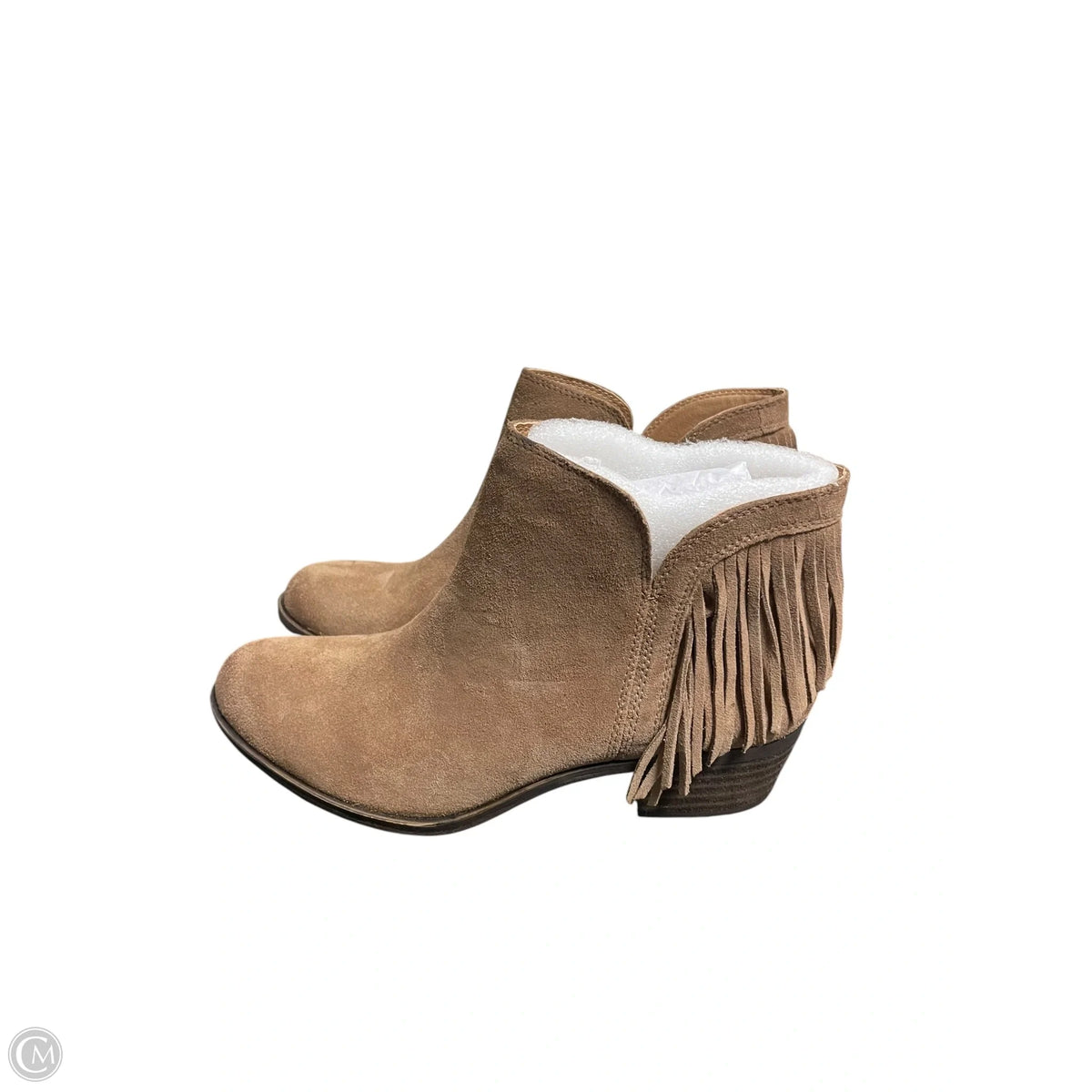 Boots Ankle Flats By Lucky Brand In Tan, Size: 8