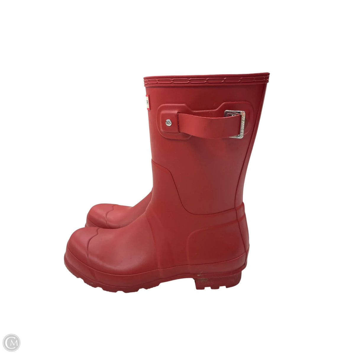 Boots Designer By Hunter In Red, Size: 11