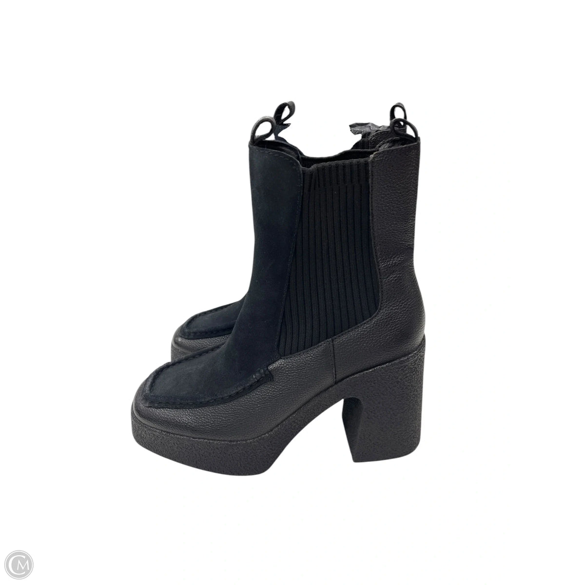 Boots Ankle Heels By Vintage Havana In Black, Size: 9