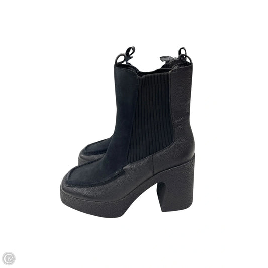 Boots Ankle Heels By Vintage Havana In Black, Size: 9