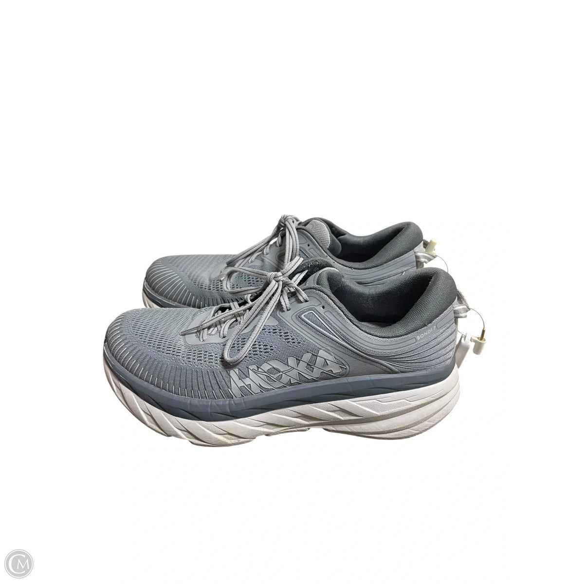 Shoes Athletic By Hoka In Grey, Size: 11