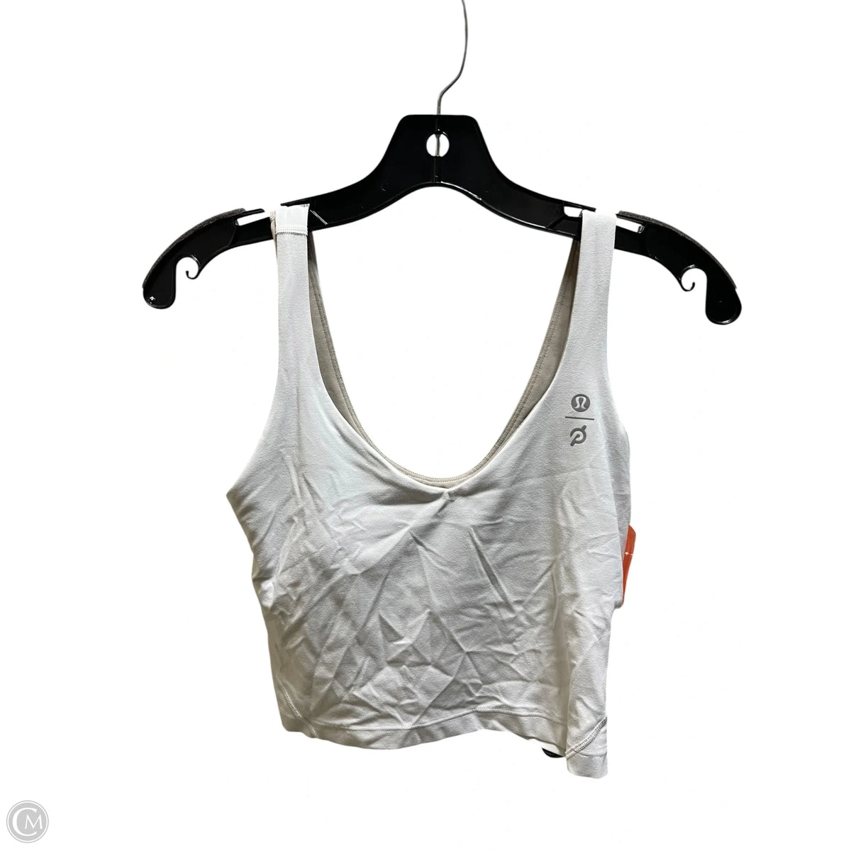 Athletic Tank Top By Lululemon In White, Size: 6