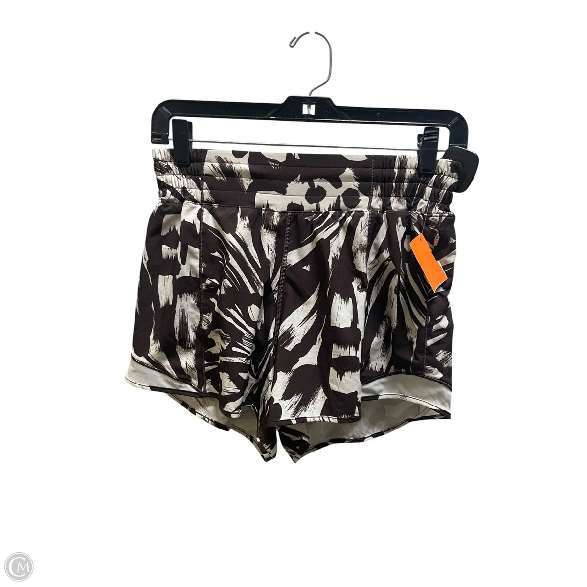Athletic Shorts By Lululemon In Brown, Size: 6