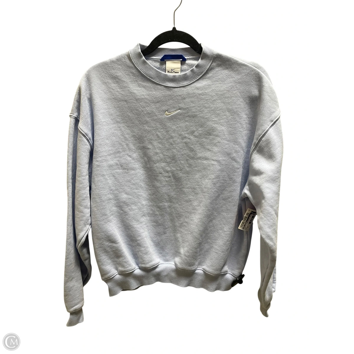 Athletic Sweatshirt Collar By Nike Apparel In Blue, Size: Xs