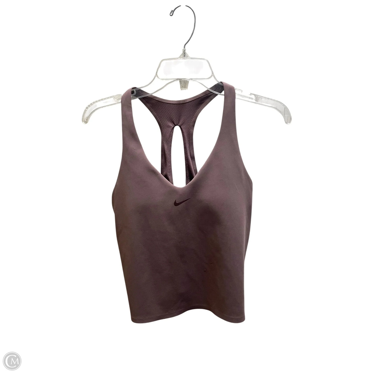 Athletic Tank Top By Nike Apparel In Mauve, Size: M