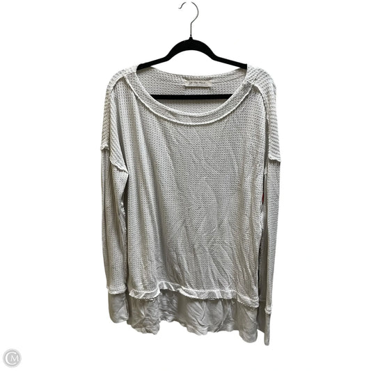 Top Long Sleeve By We The Free In White, Size: M
