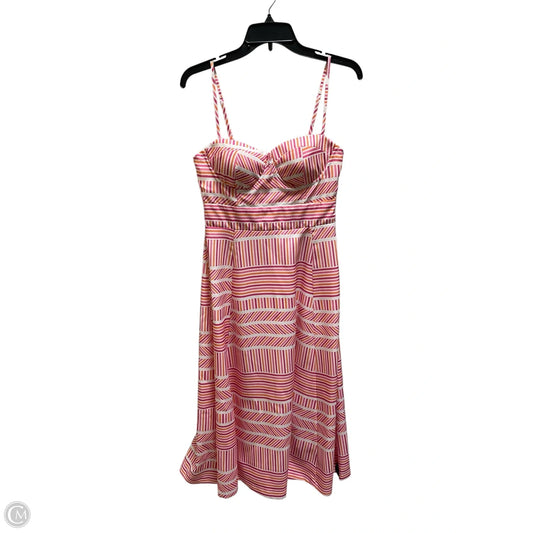 Dress Casual Midi By Aqua In Pink, Size: M