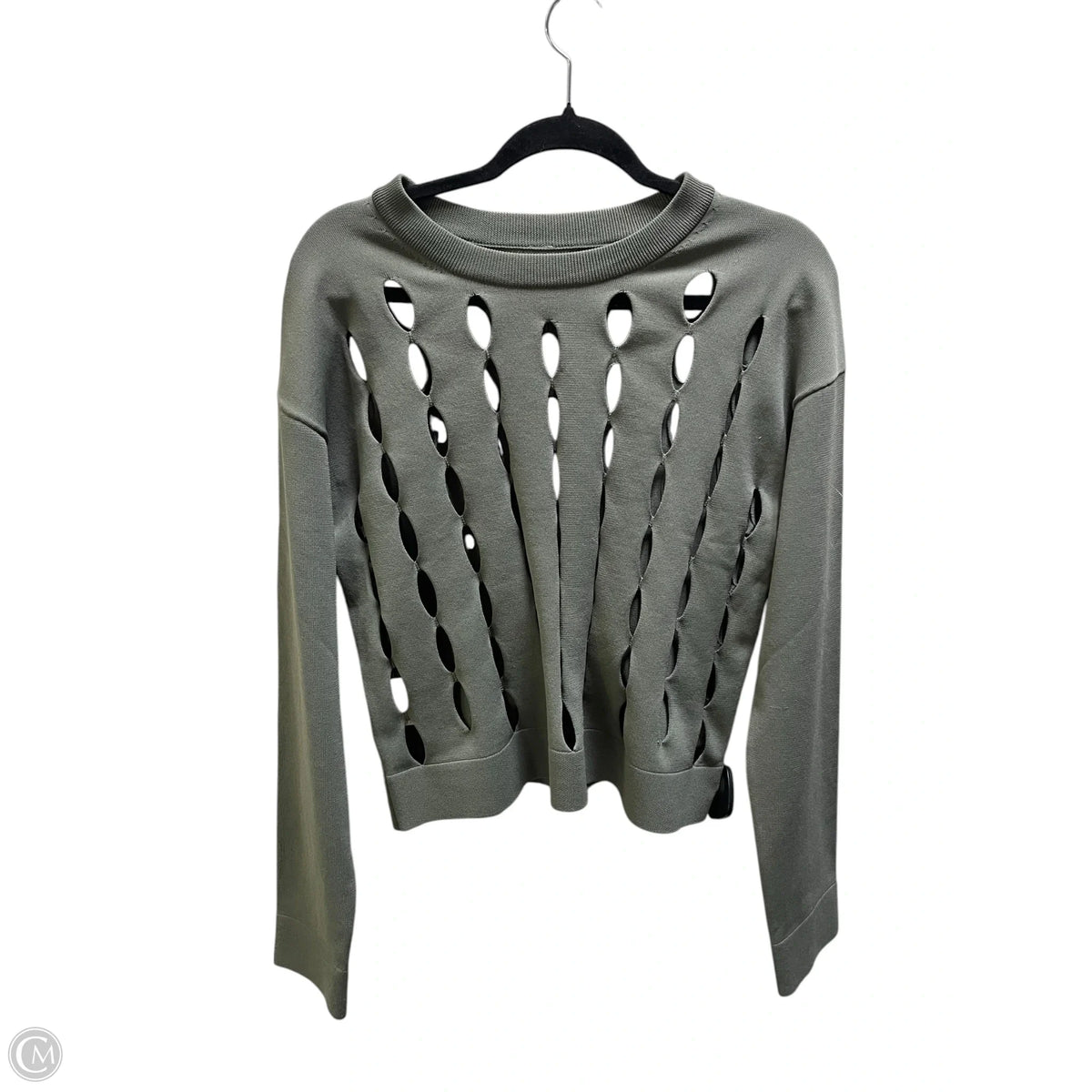 Athletic Sweatshirt Crewneck By Lululemon In Green, Size: S