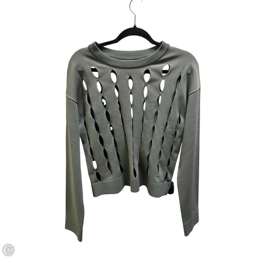 Athletic Sweatshirt Crewneck By Lululemon In Green, Size: S