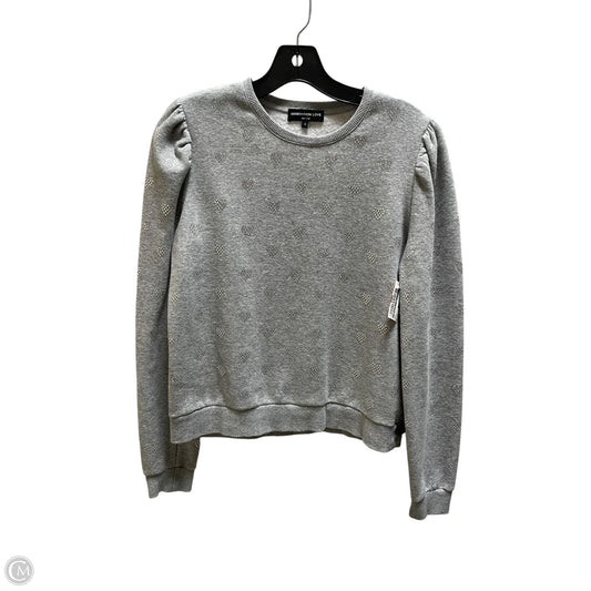 Top Long Sleeve By Generation Love In Grey, Size: S