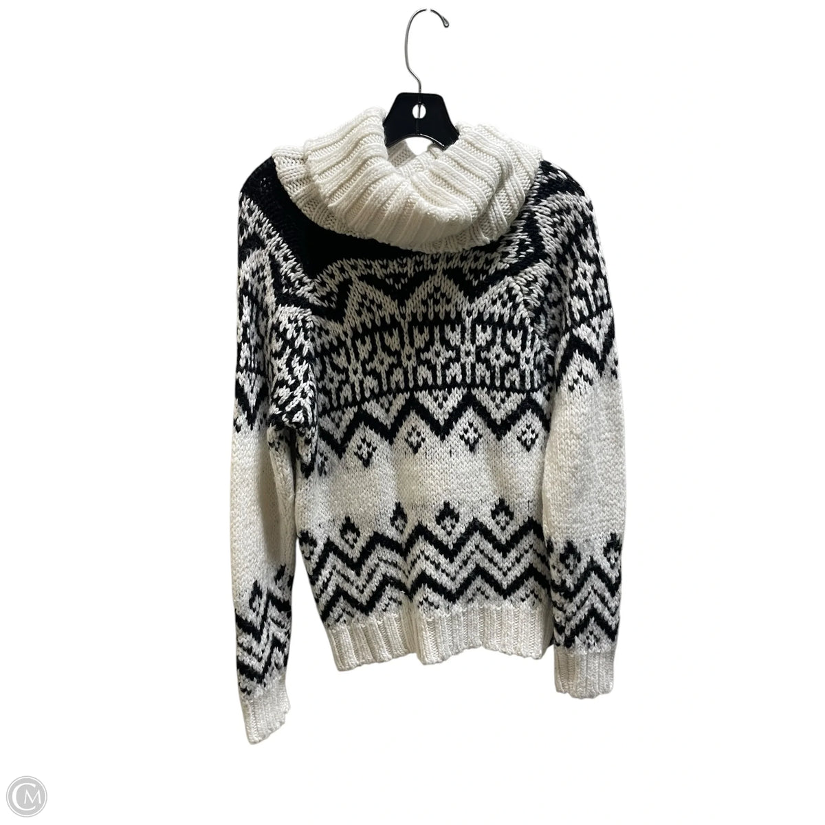 Sweater By Ramy Brook In Black & White, Size: S