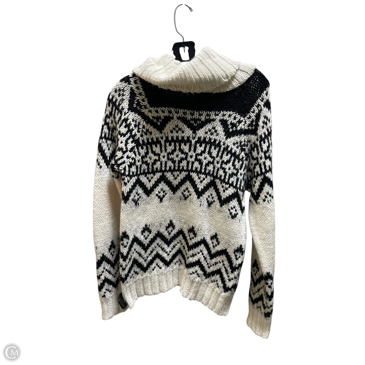 Sweater By Ramy Brook In Black & White, Size: S