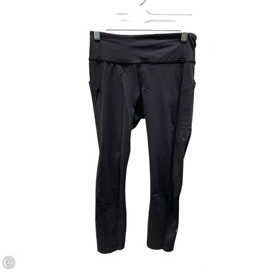 Athletic Leggings By Lululemon In Black, Size: 4