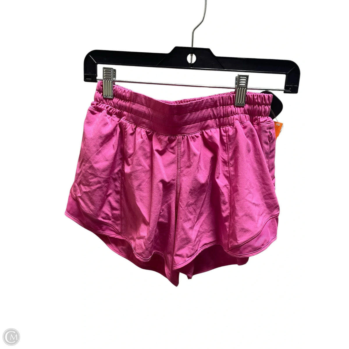 Athletic Shorts By Lululemon In Pink, Size: 6