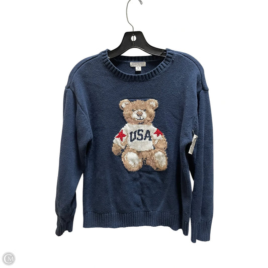 Sweater By Mighty Fine In Navy, Size: M