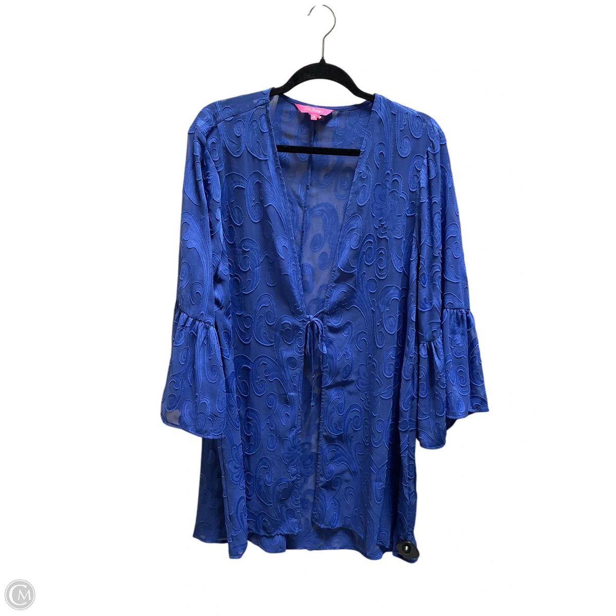 Cardigan Designer By Lilly Pulitzer In Blue, Size: Xl