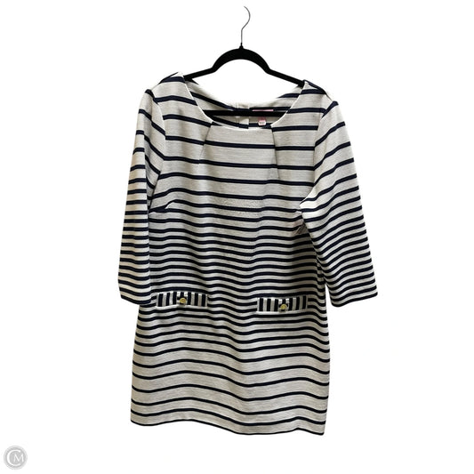 Dress Designer By Lilly Pulitzer In Striped Pattern, Size: Xl