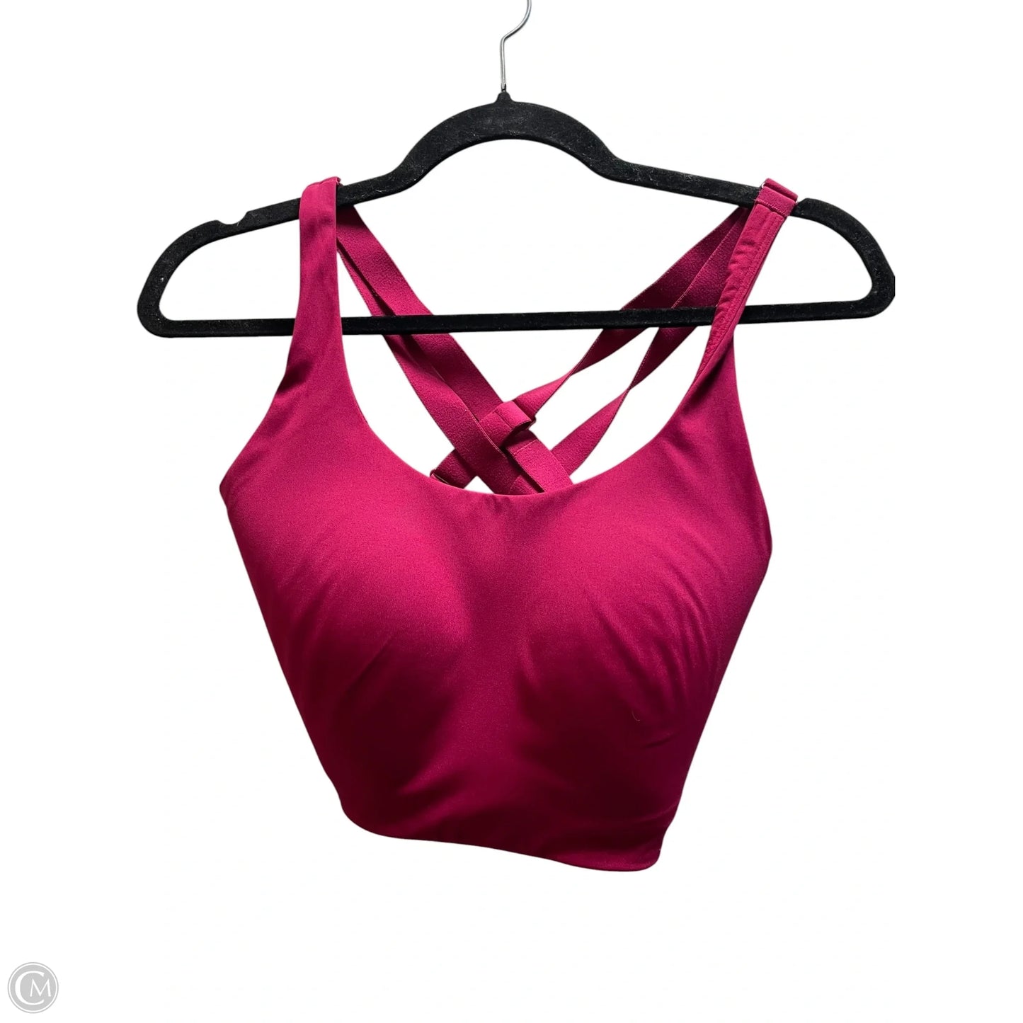 Athletic Bra By Lululemon In Pink, Size: L