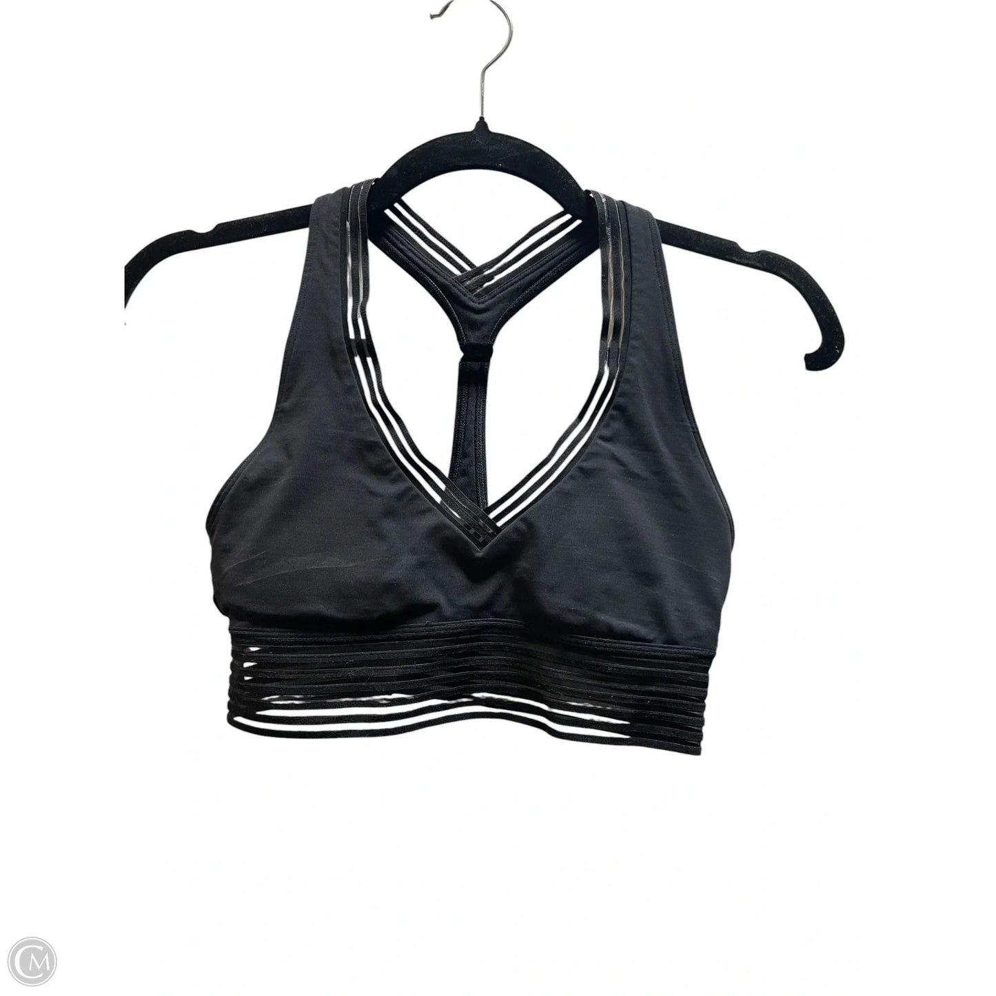 Athletic Bra By Lululemon In Black, Size: 4