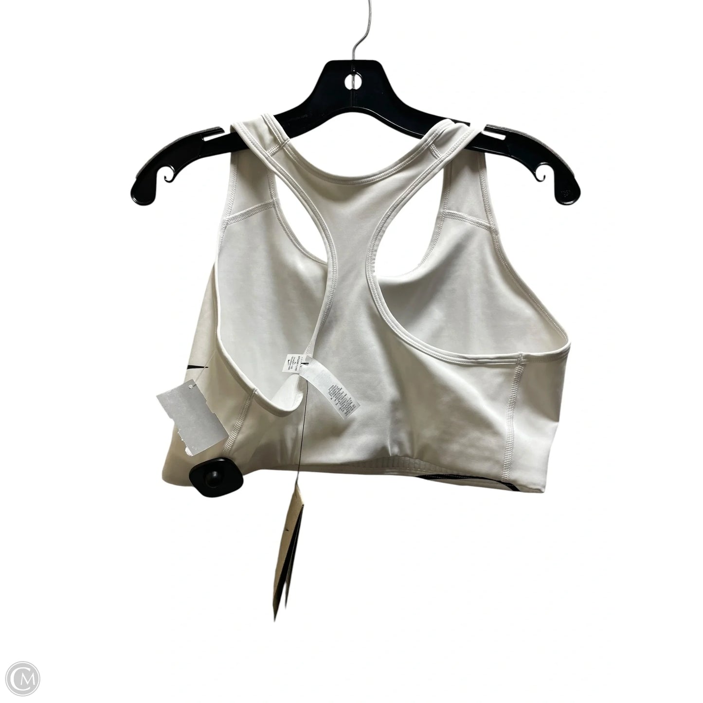 Athletic Bra By Nike In White, Size: Xl
