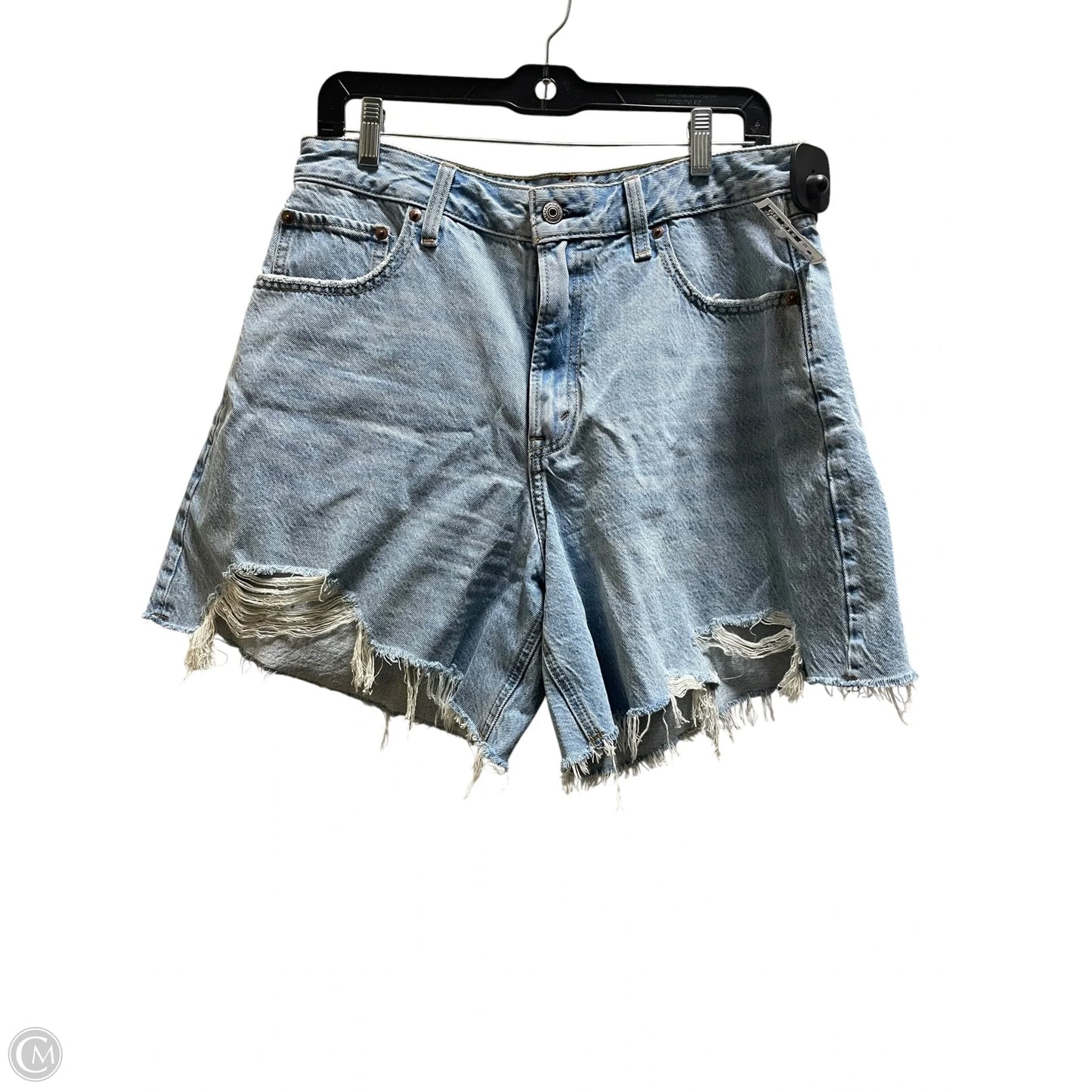Shorts By Abercrombie And Fitch In Blue Denim, Size: 30