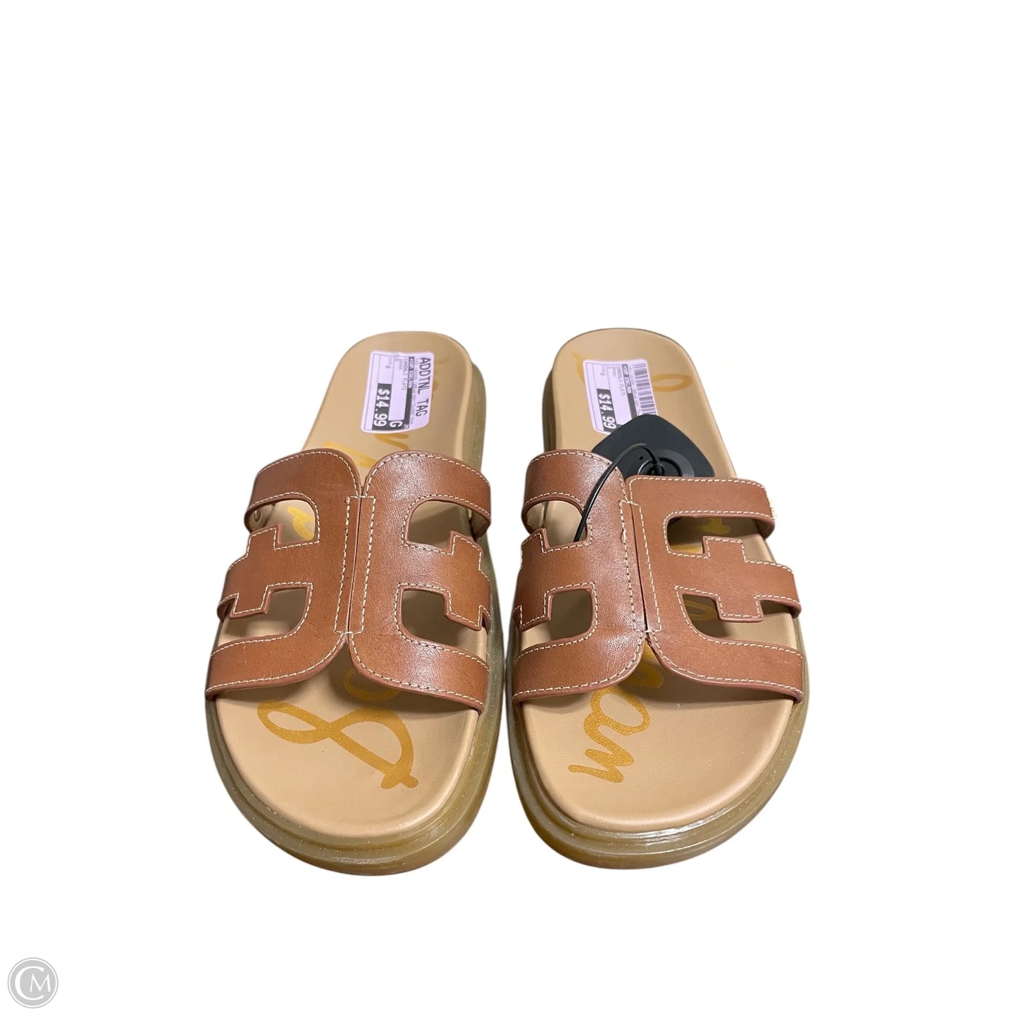Sandals Flats By Sam Edelman In Brown, Size: 8