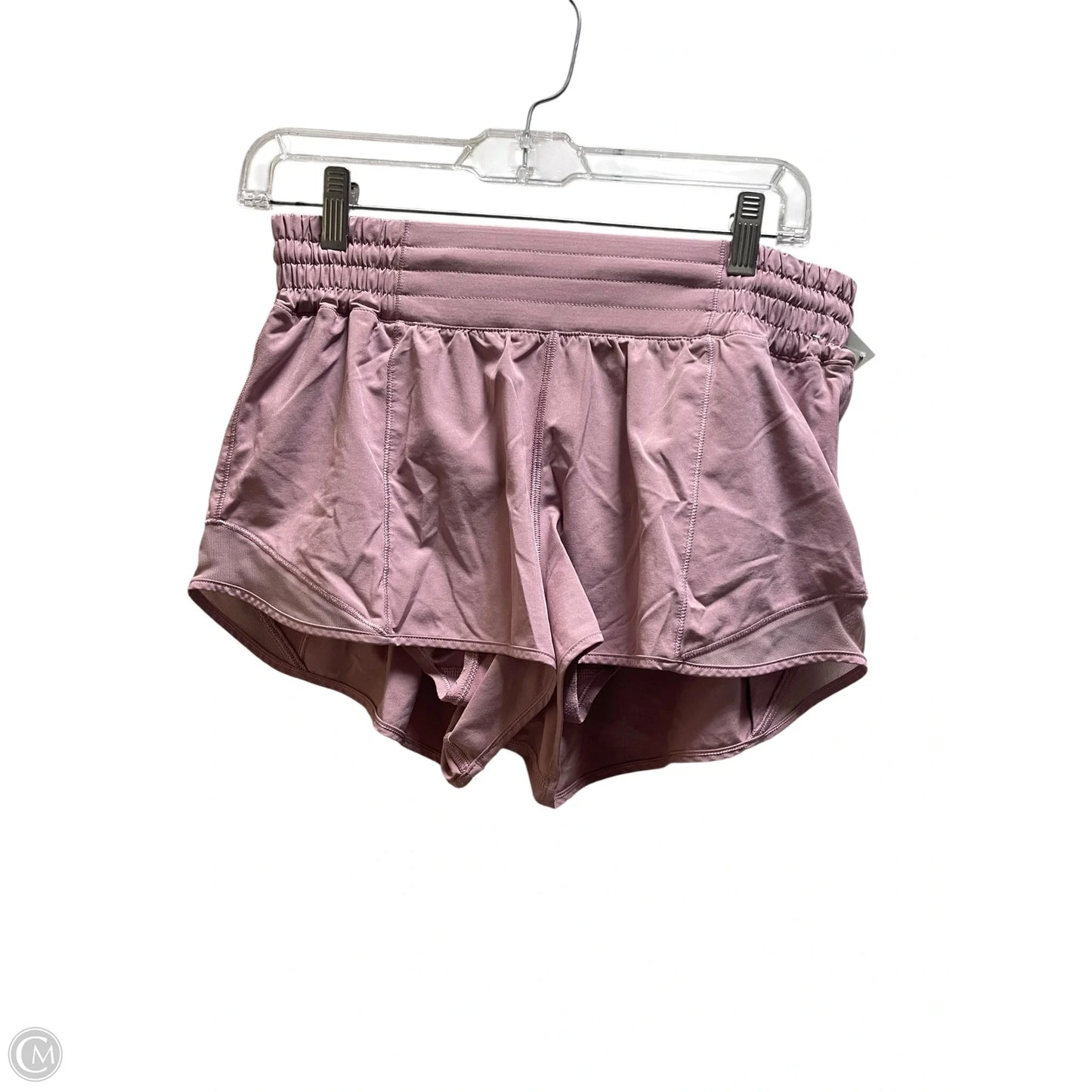 Athletic Shorts By Lululemon In Pink, Size: 6
