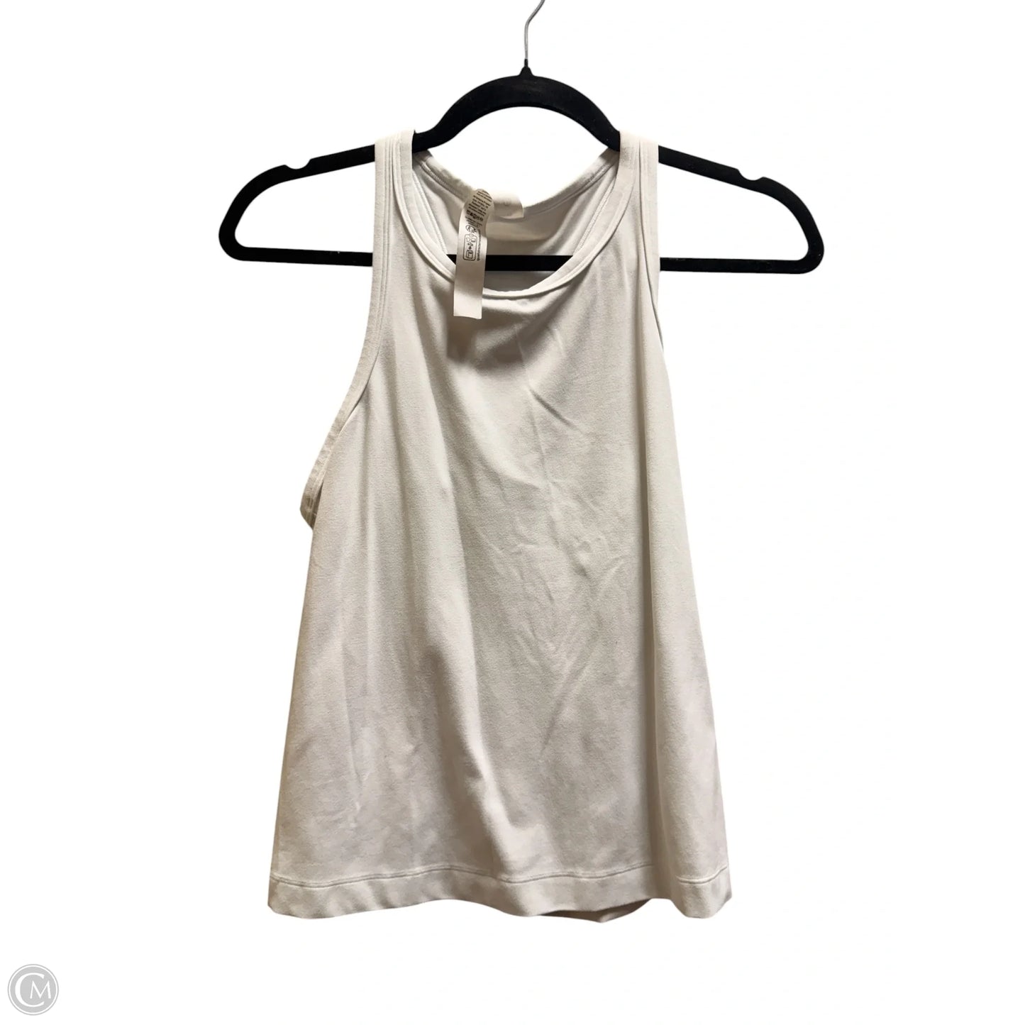 Athletic Tank Top By Lululemon In White, Size: 10