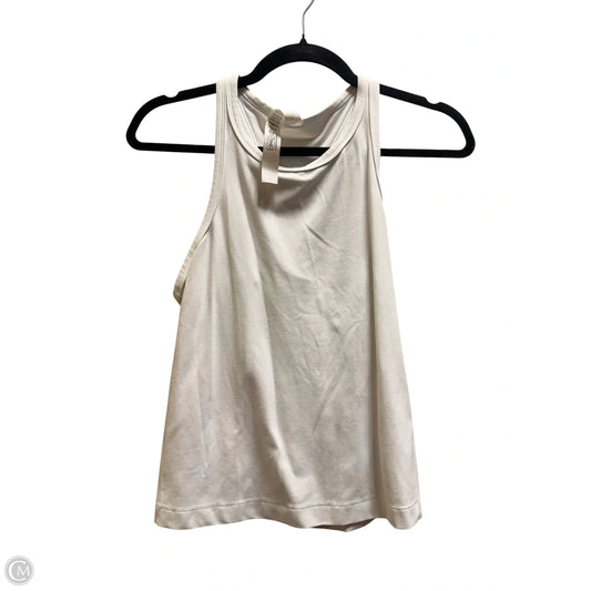 Athletic Tank Top By Lululemon In White, Size: 10