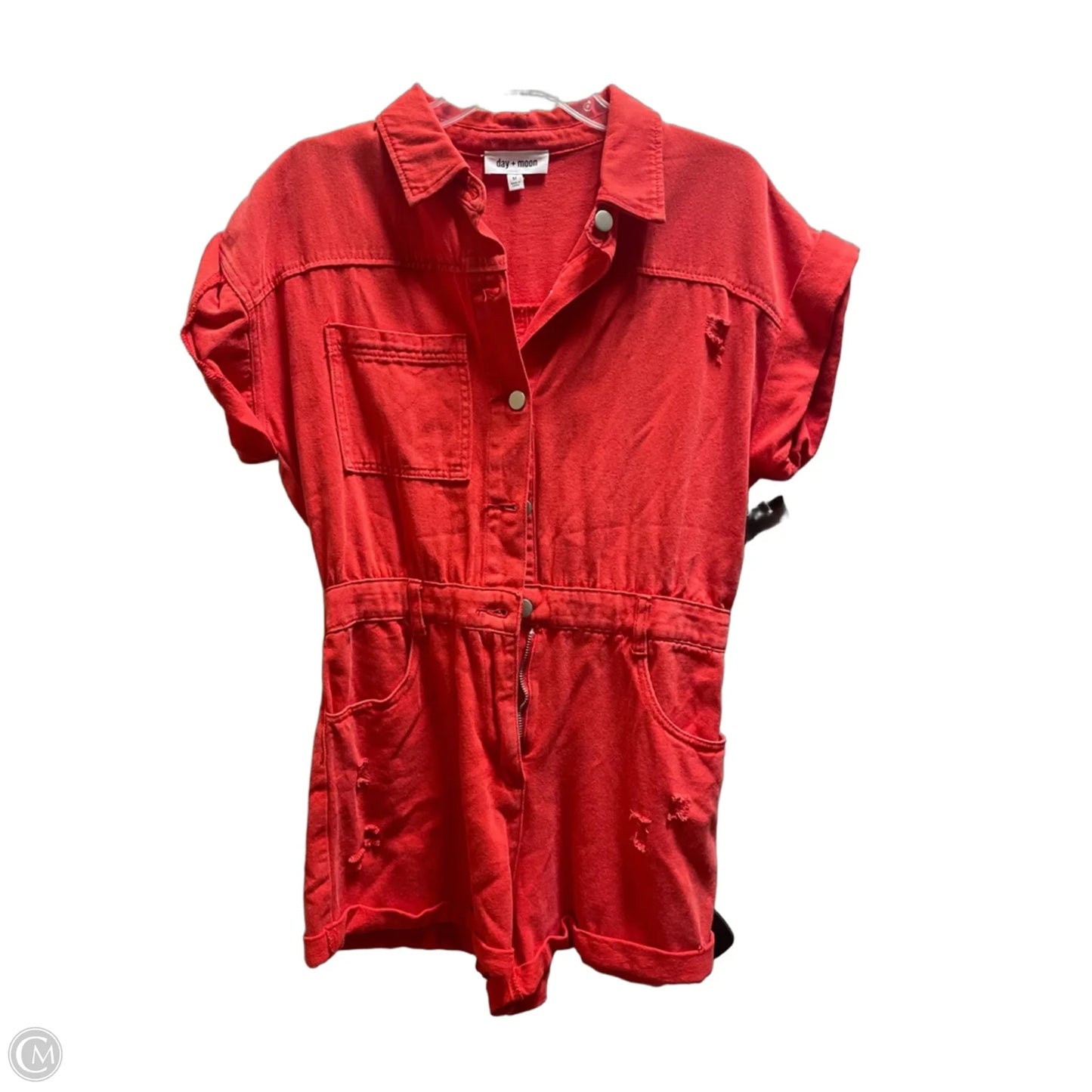 Romper By Day + Moon In Red, Size: M