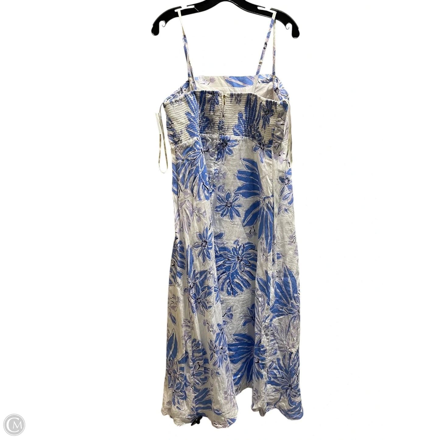 Dress Designer By Lilly Pulitzer In Blue, Size: 16
