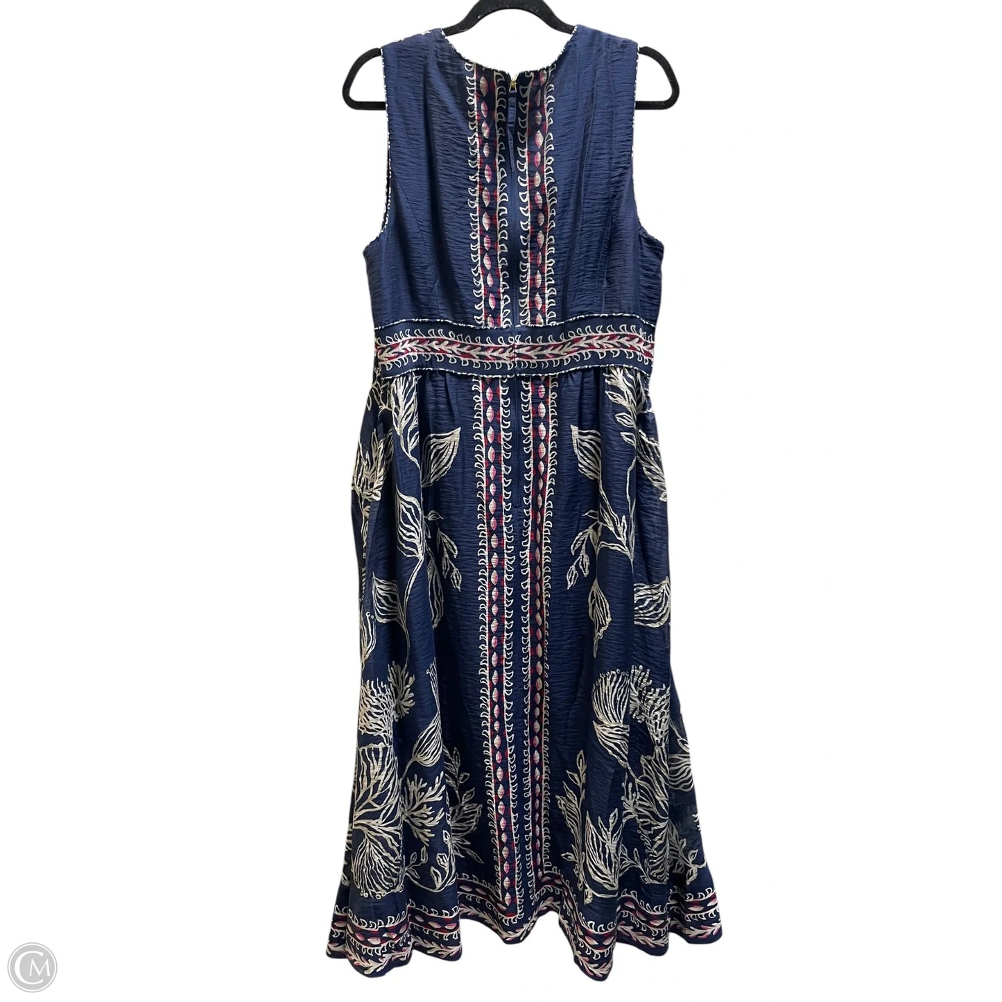 Dress Designer By Lilly Pulitzer In Navy, Size: 16