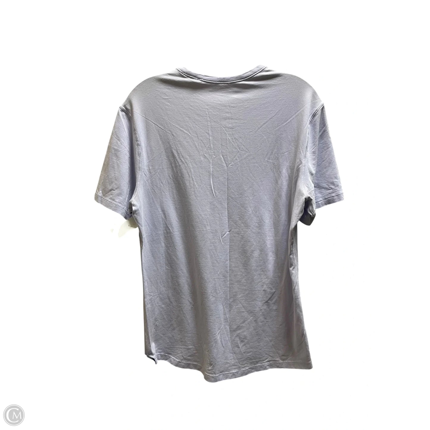 Top Short Sleeve By Lululemon In Purple, Size: M