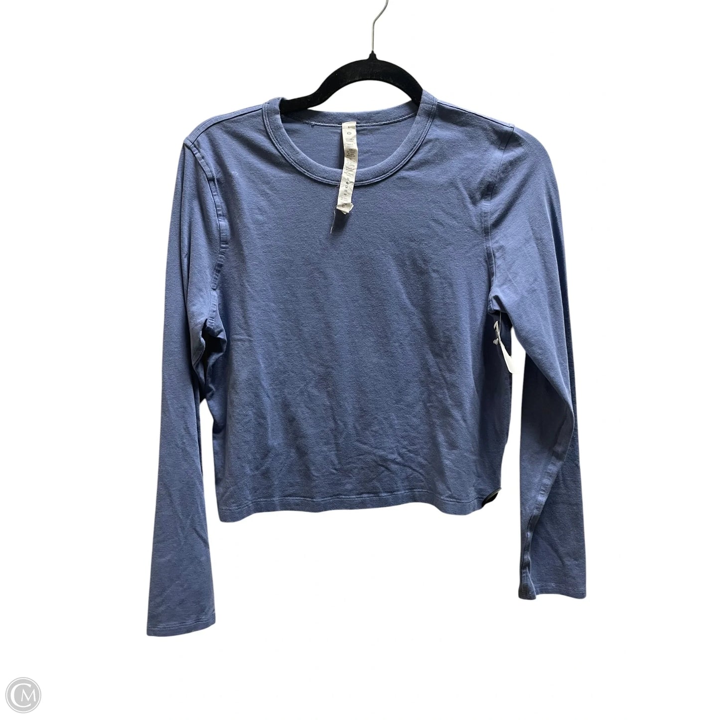 Top Long Sleeve By Lululemon In Blue, Size: 6