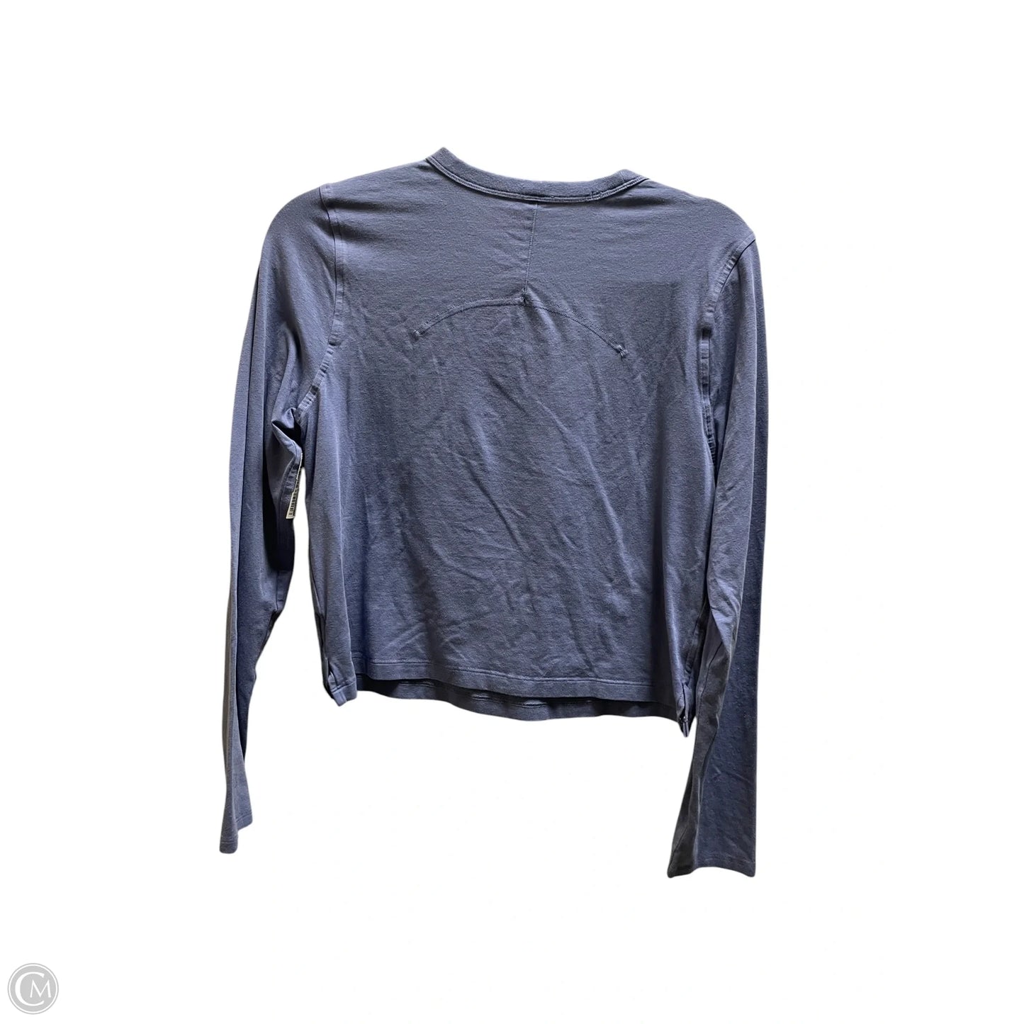 Top Long Sleeve By Lululemon In Blue, Size: 6