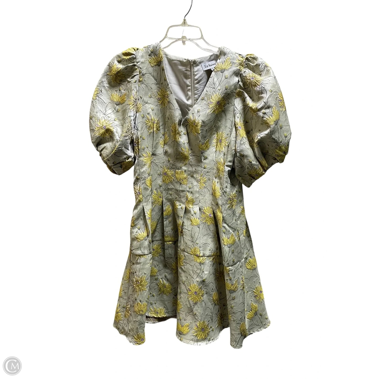 Dress Casual Midi By En Saison In Green, Size: M