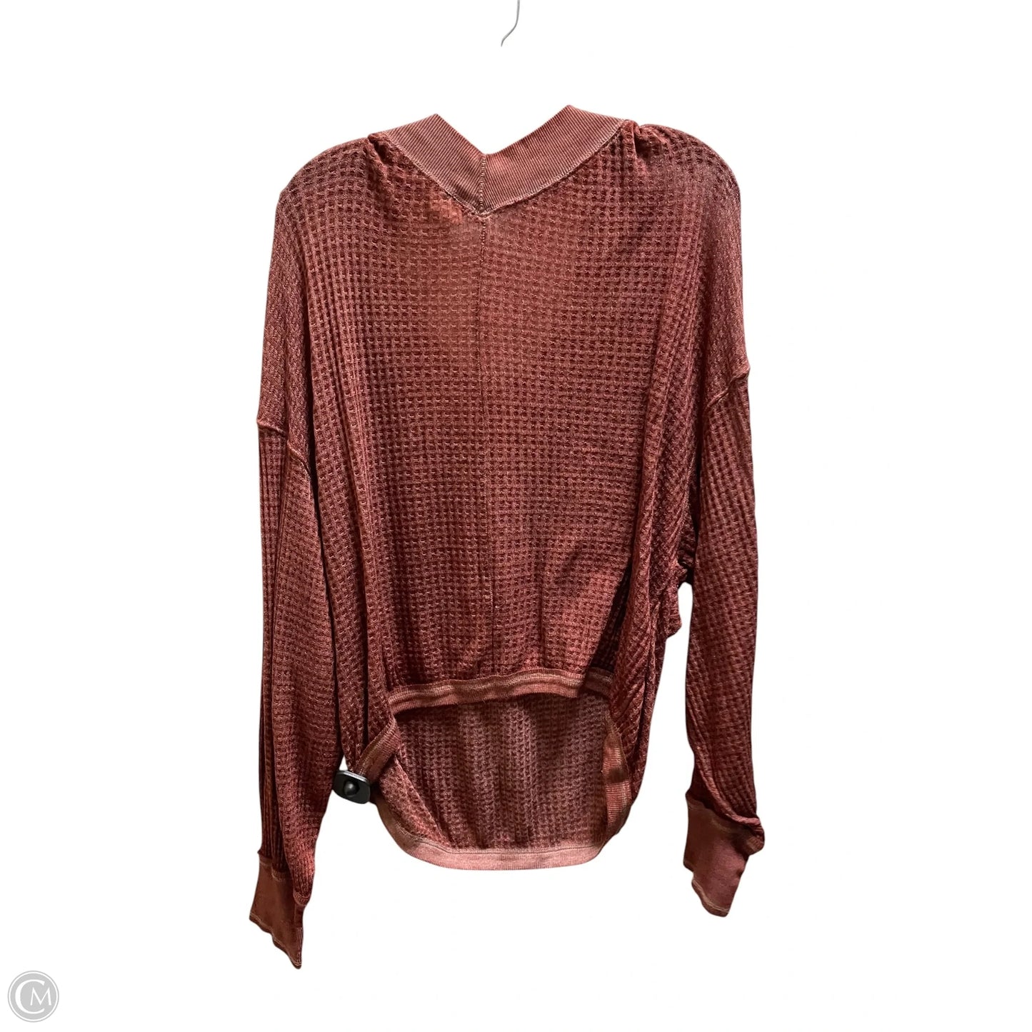 Top Long Sleeve By We The Free In Red, Size: M