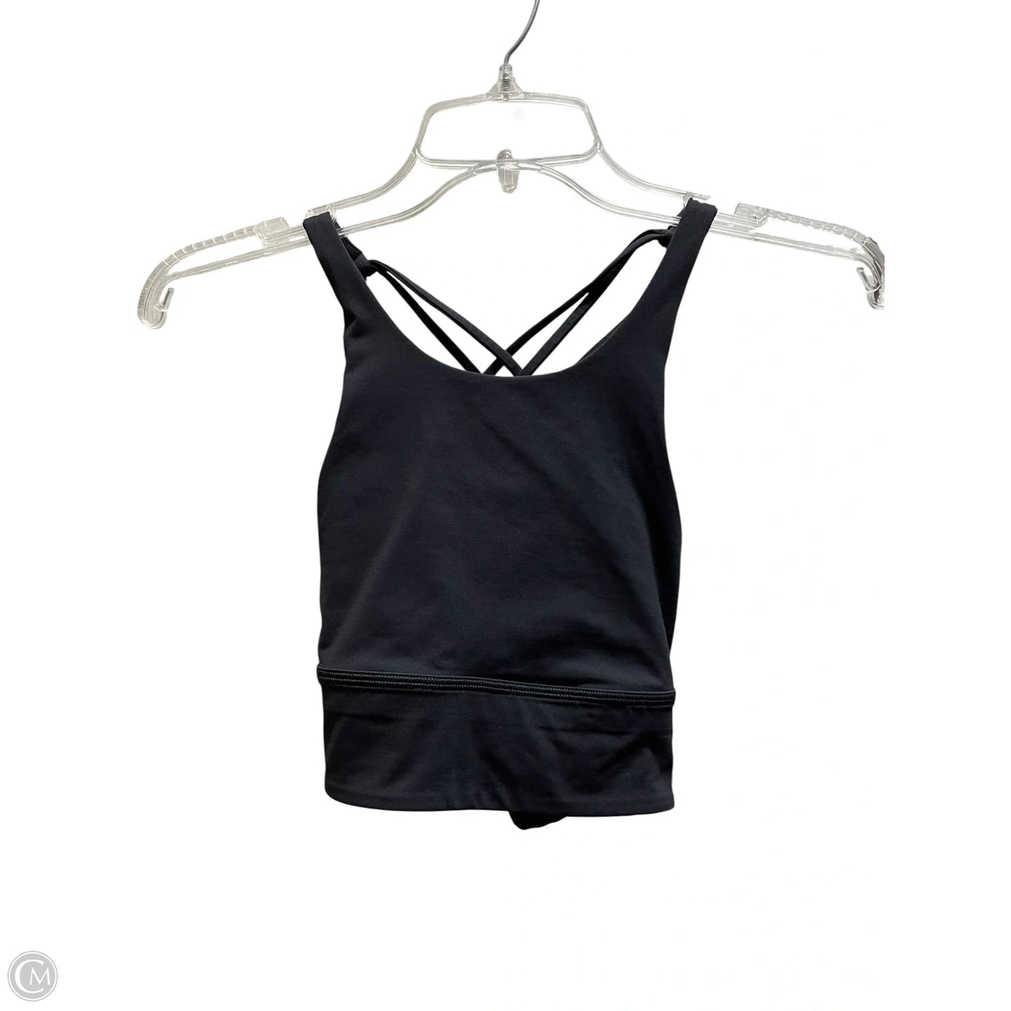 Athletic Bra By Lululemon In Black, Size: 4