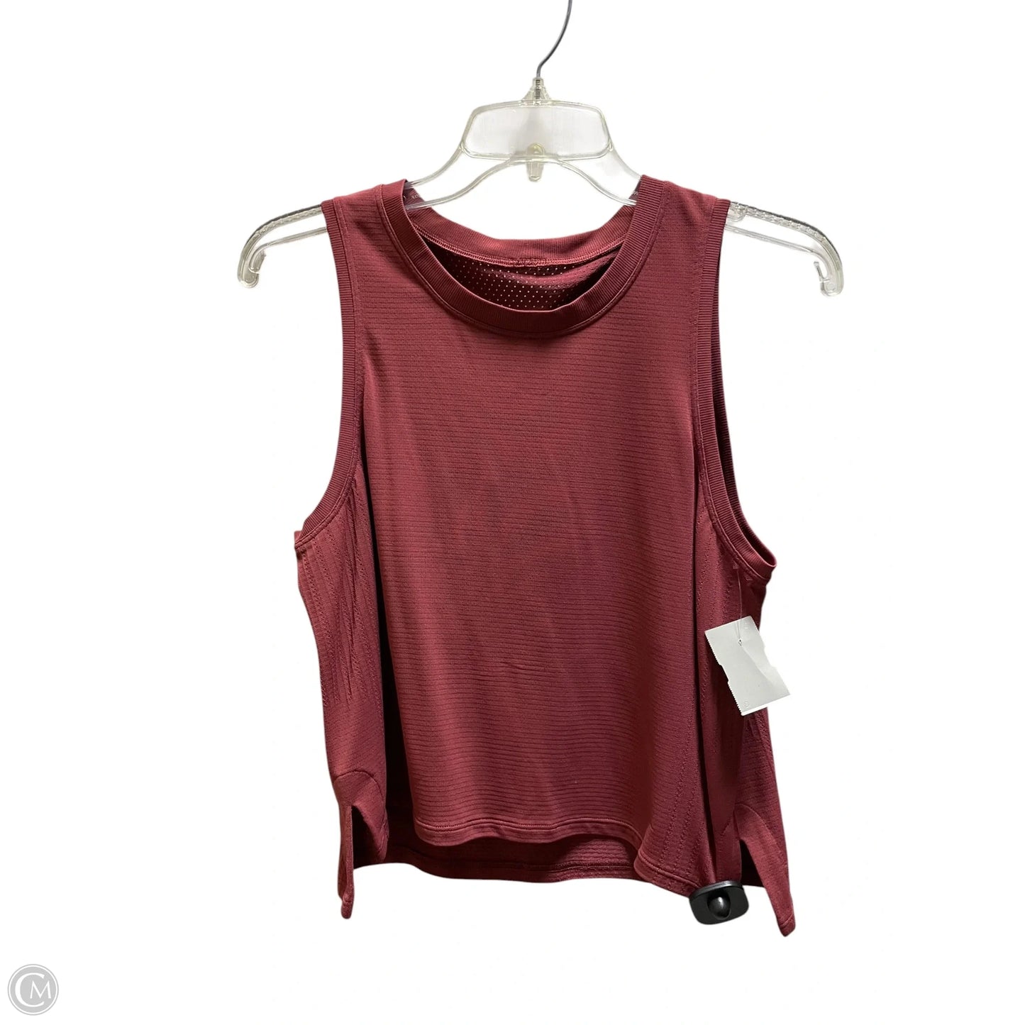 Athletic Tank Top By Lululemon In Maroon, Size: 4
