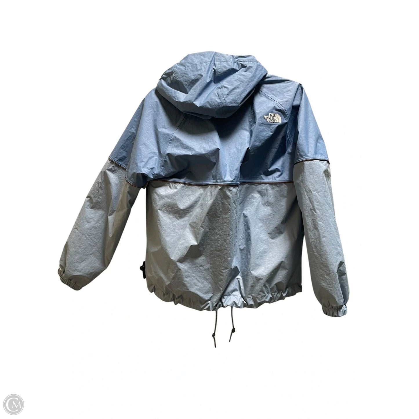 Athletic Jacket By Nike In Blue, Size: M