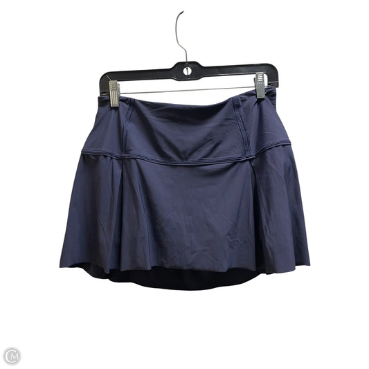Athletic Skirt By Lululemon In Navy, Size: M