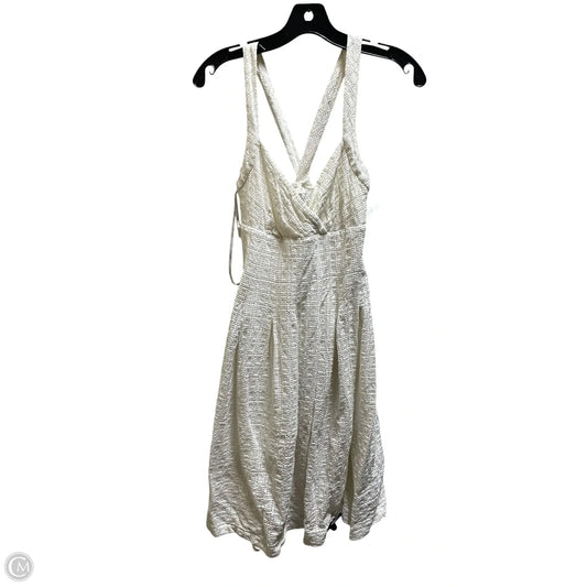 Dress Casual Maxi By Calvin Klein In White, Size: 4