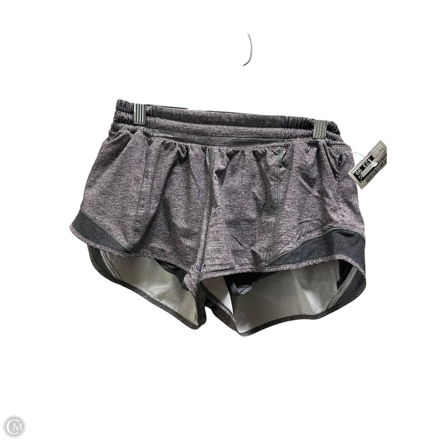 Athletic Shorts By Lululemon In Grey, Size: S